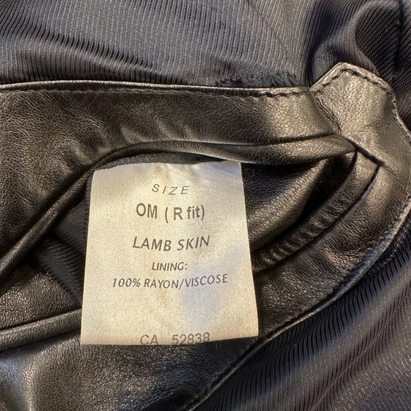 Dunhill Black Lambskin Leather Jacket - Picture 5 of 5